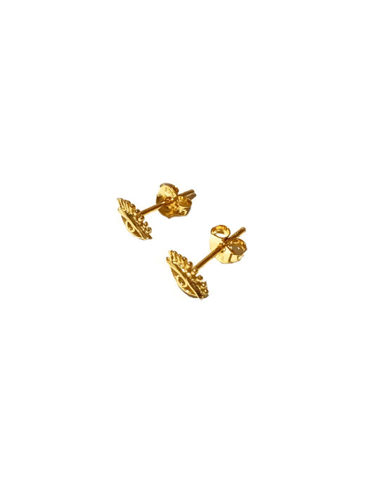 Open Evil Eye Posts | Gold Vermeil Studs Earrings | Light Years Jewelry