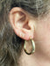 Vermeil Tube Hoops | 14kt Gold Vermeil Pincatch Earrings | Light Years