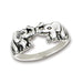 Sterling Silver Double Elephant Ring, $18 | Light Years Jewelry